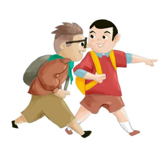 Illustration of "Alunos"