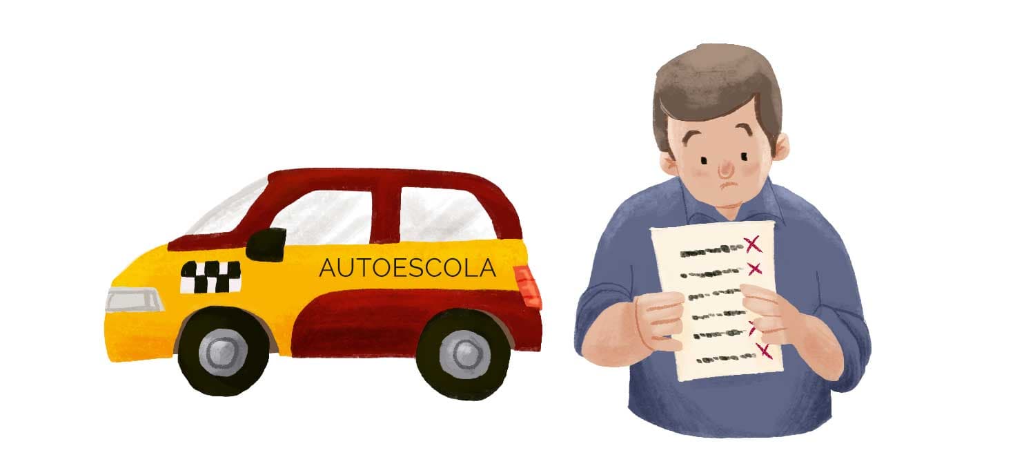 Illustration of "Auto-escola"
