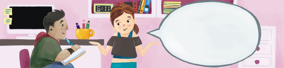Illustration for "Diálogo"
