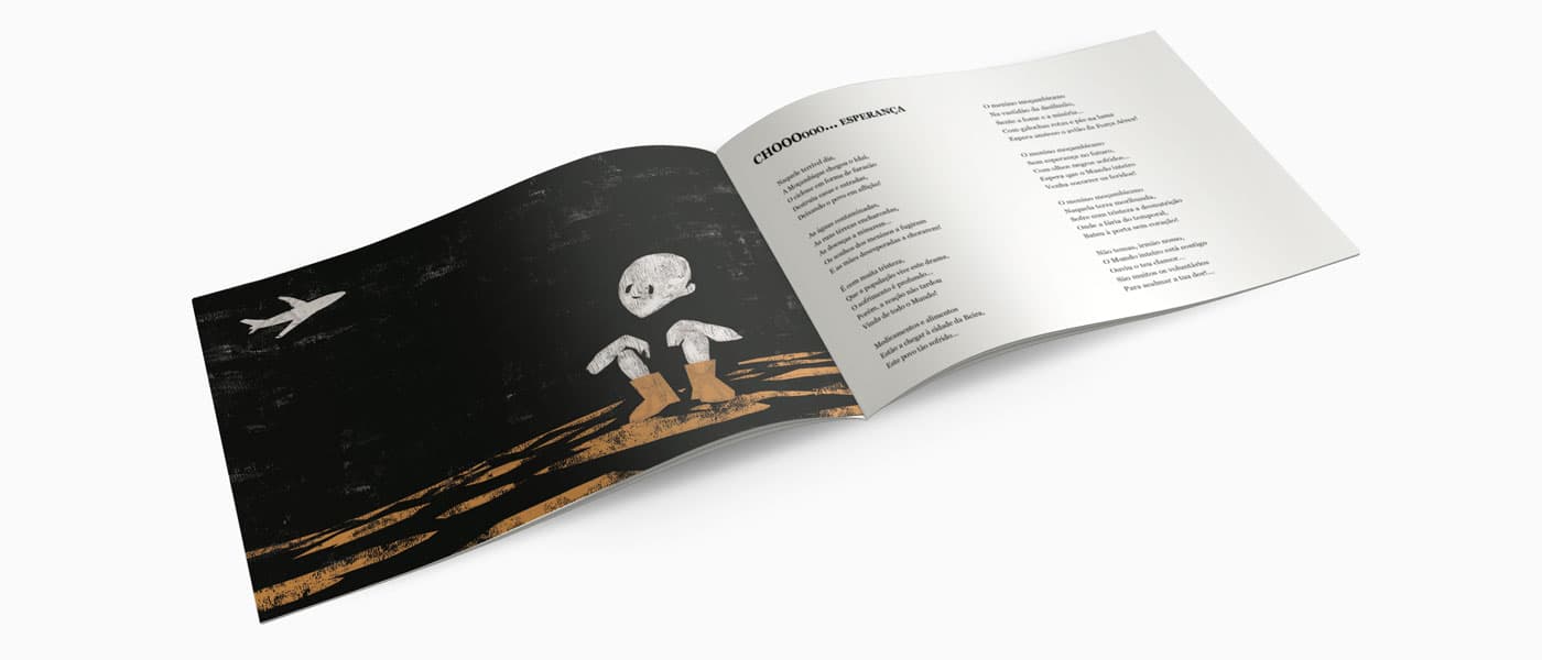 Digital mockup of book
