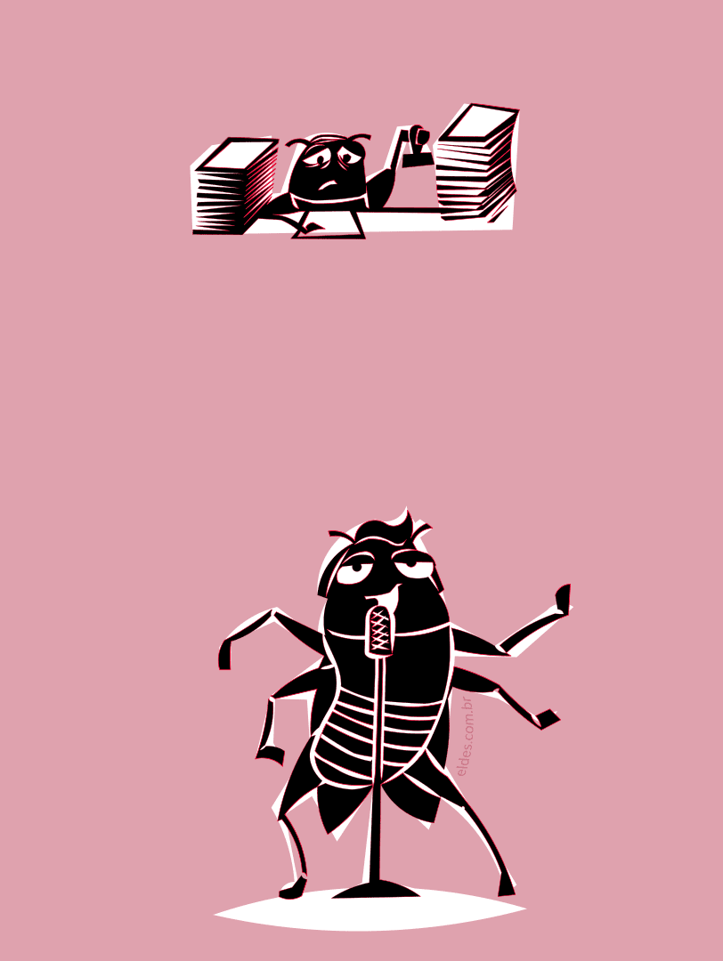Illustration for the stanza of cicada