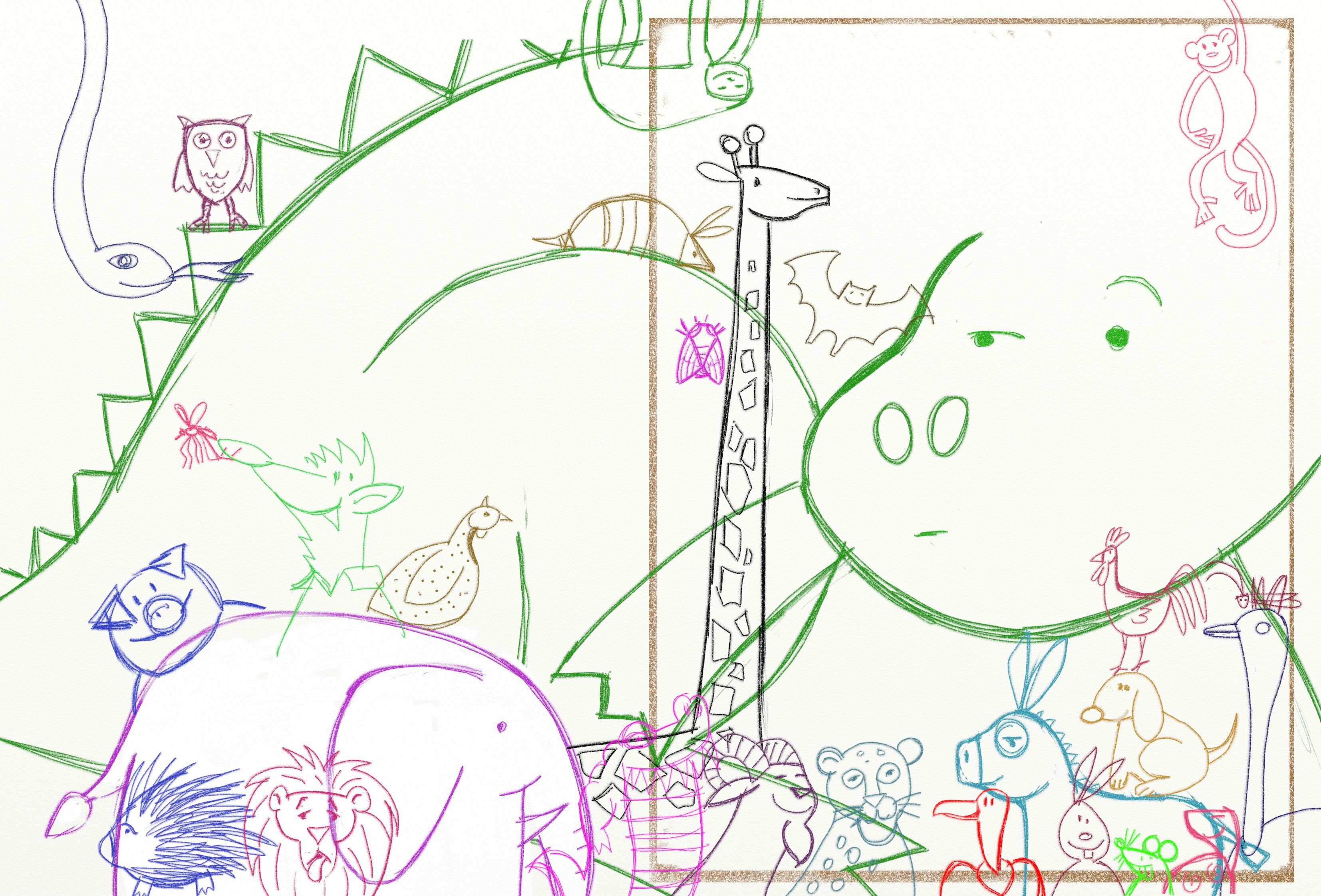 Rough of cover