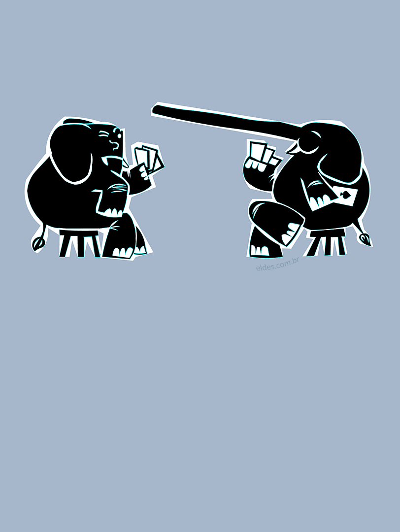 Illustration for the stanza of elephant