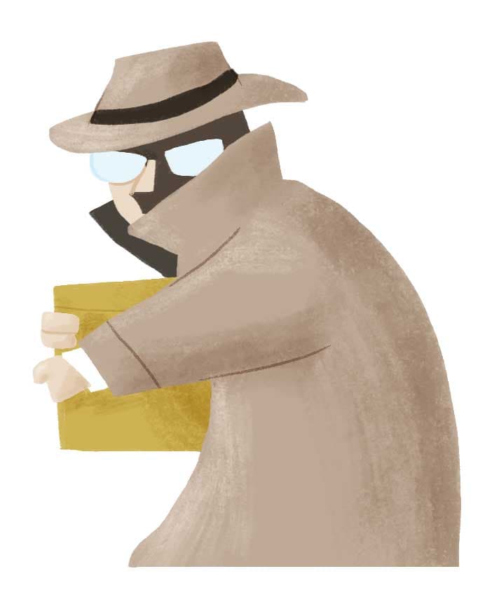 Illustration of "Espião"