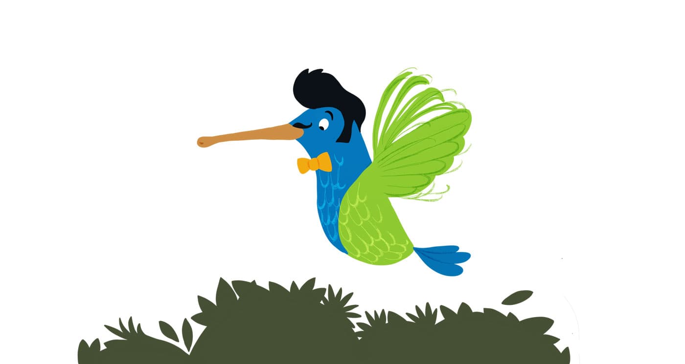 Illustration of the "kisser"