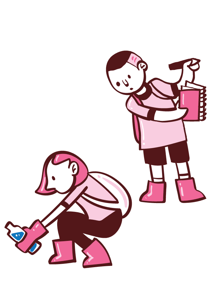 Illustration of volume 3 — Girl and boy