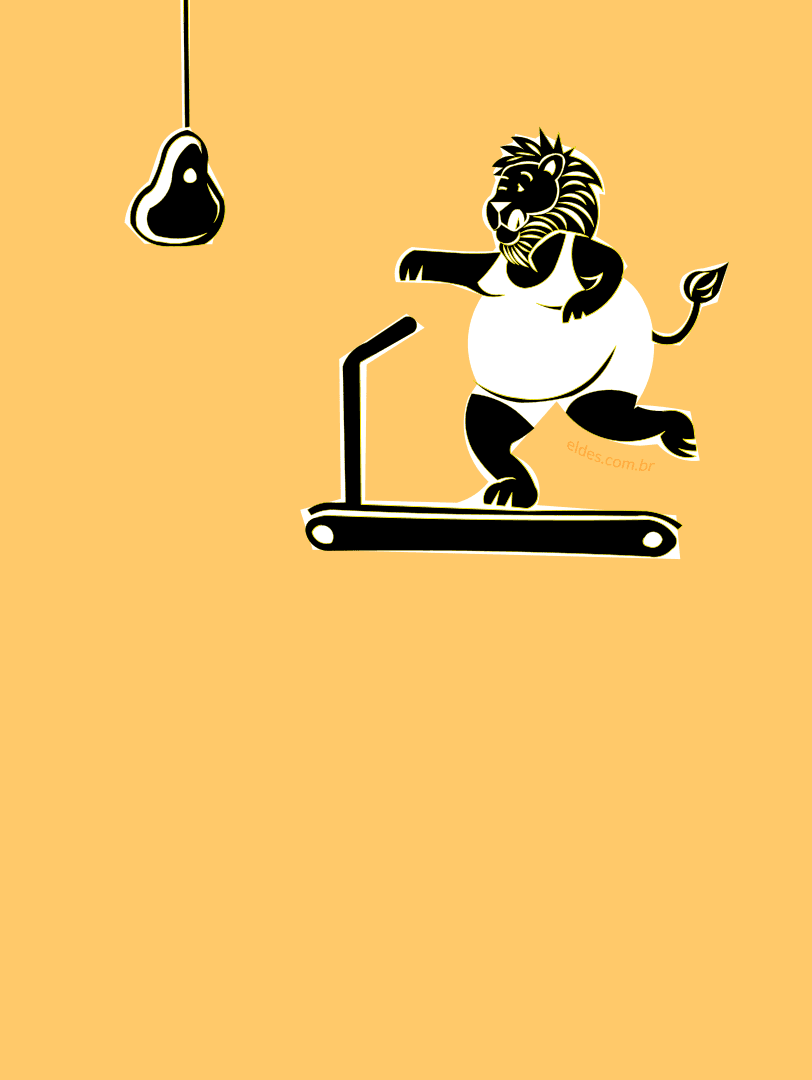 Illustration for the stanza of lion