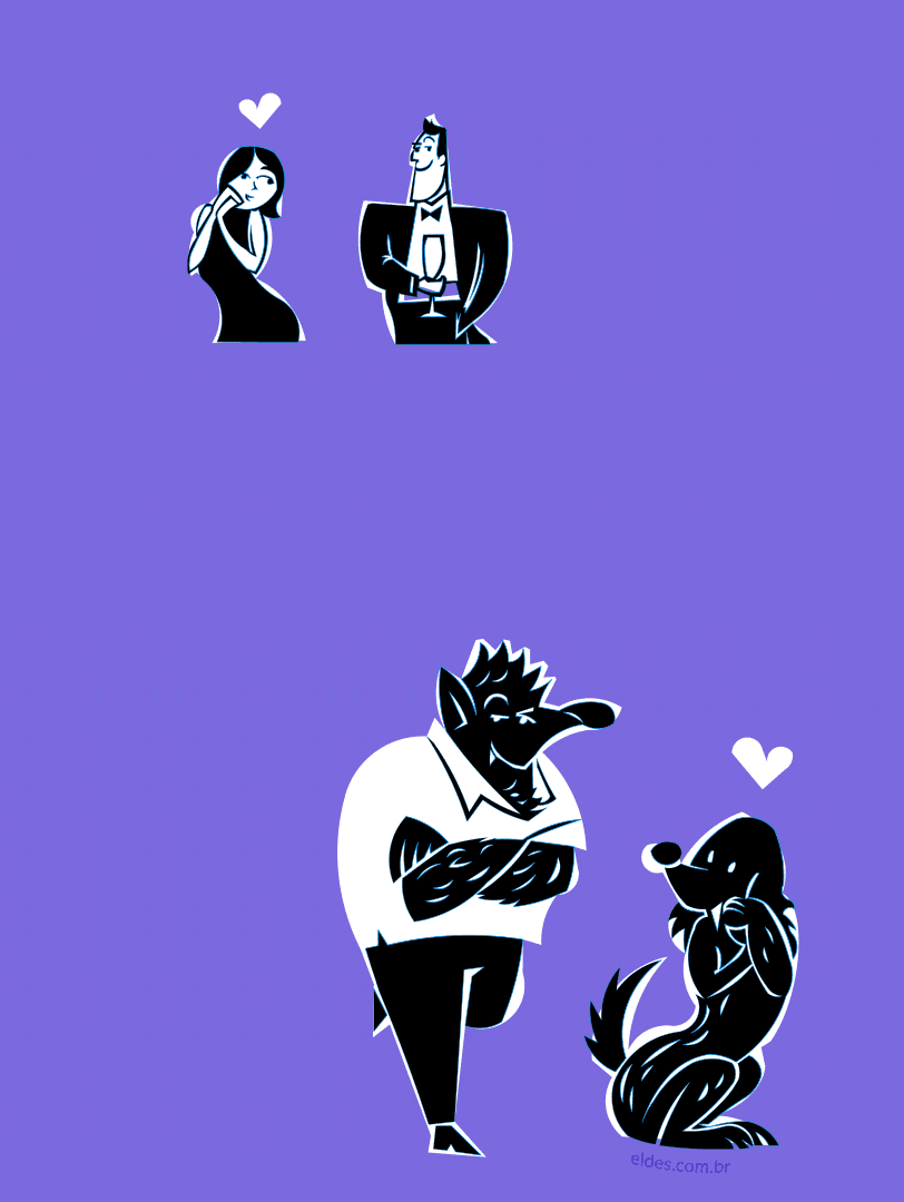 Illustration for the stanza of werewolf