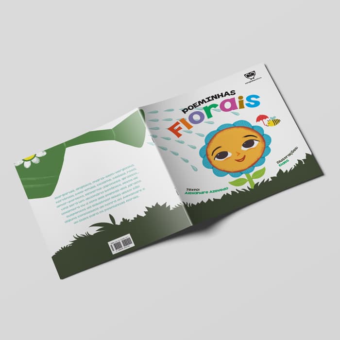 Mockup of cover and back cover