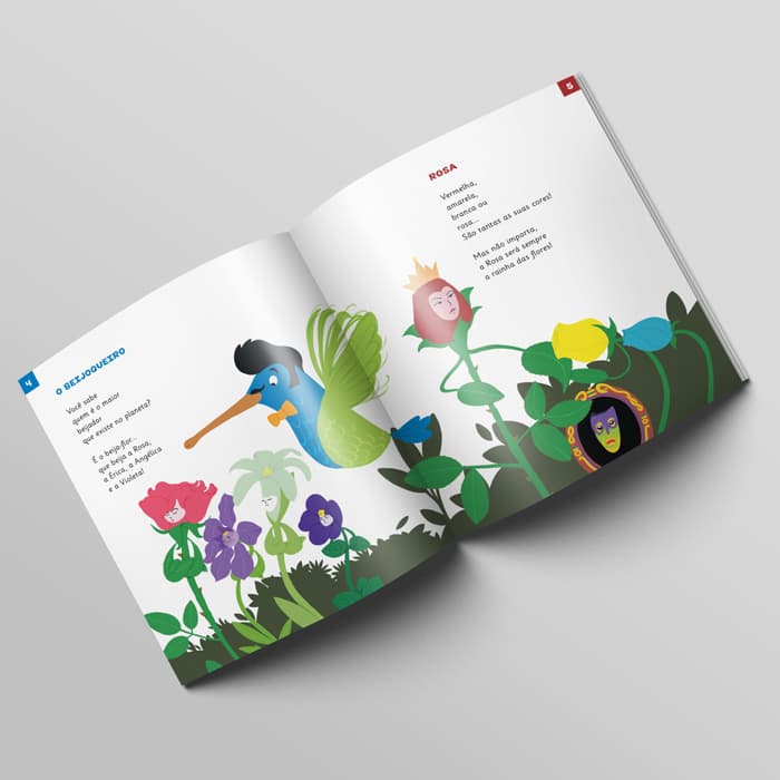 Mockup of pages 4 and 5