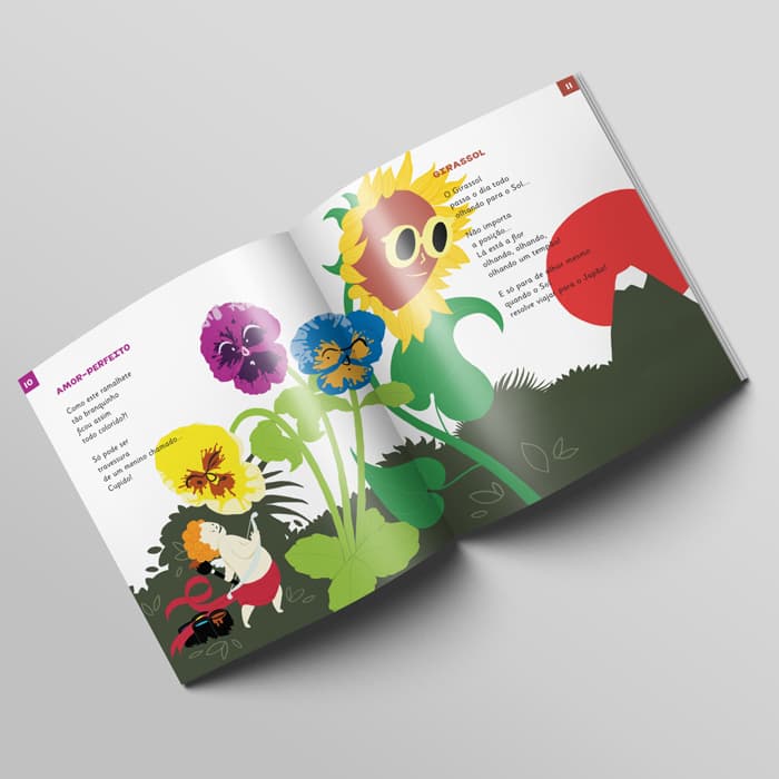 Mockup of pages 10 and 11