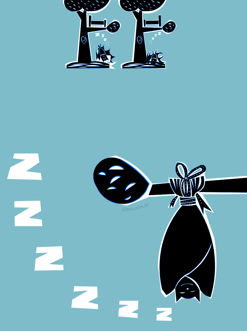 Illustration for the stanza of bat
