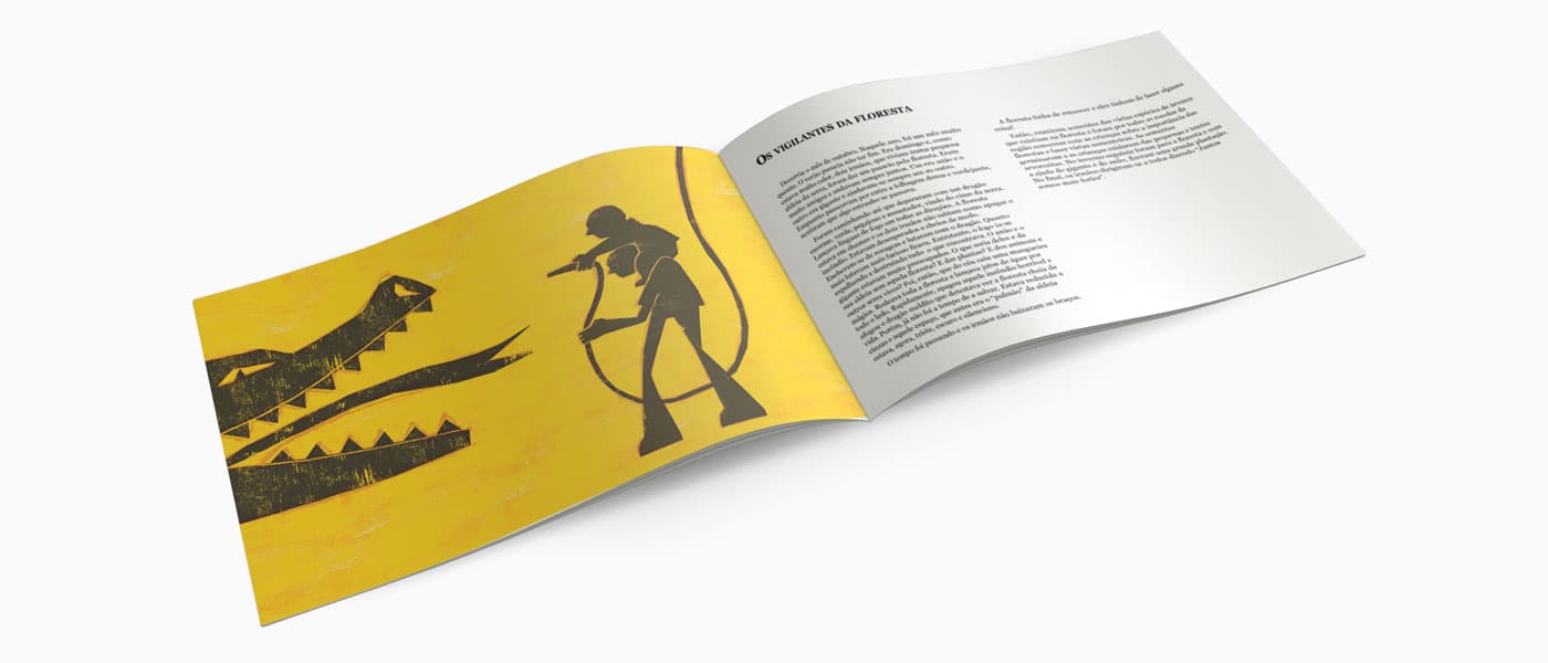 Digital mockup of book