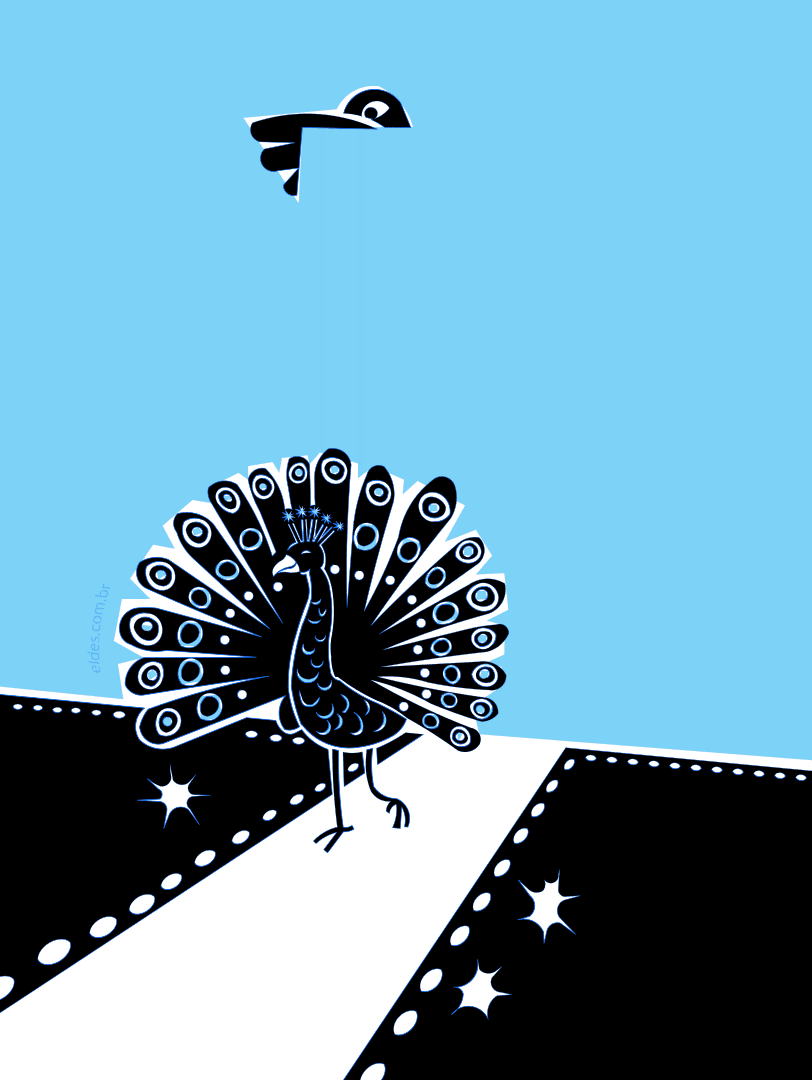 Illustration for the stanza of peacock