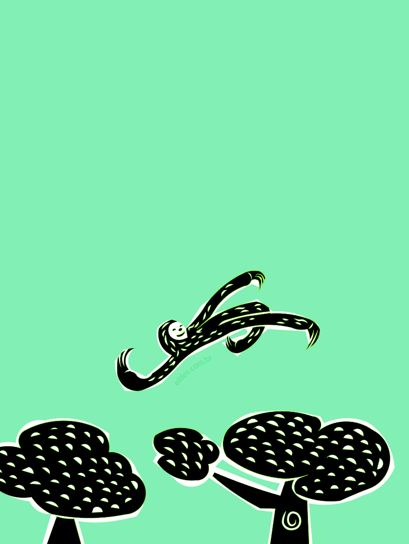 Illustration for the stanza of sloth