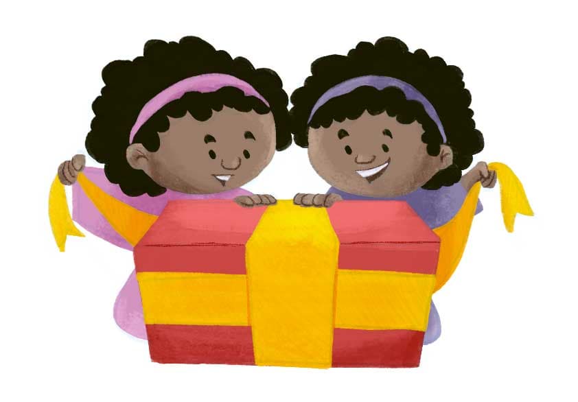 Illustration of "Presente"