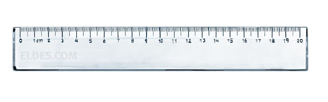 Illustration of a ruler