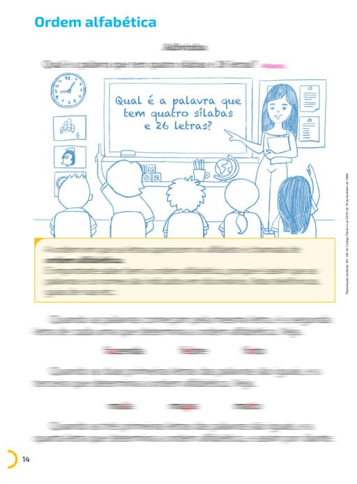 Rough of "Alfabeto" page