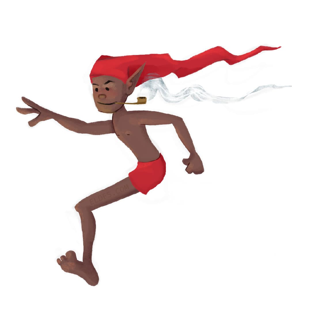 Illustration of saci