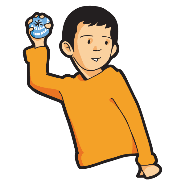Illustration of sock ball