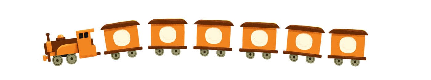 Illustration of a train