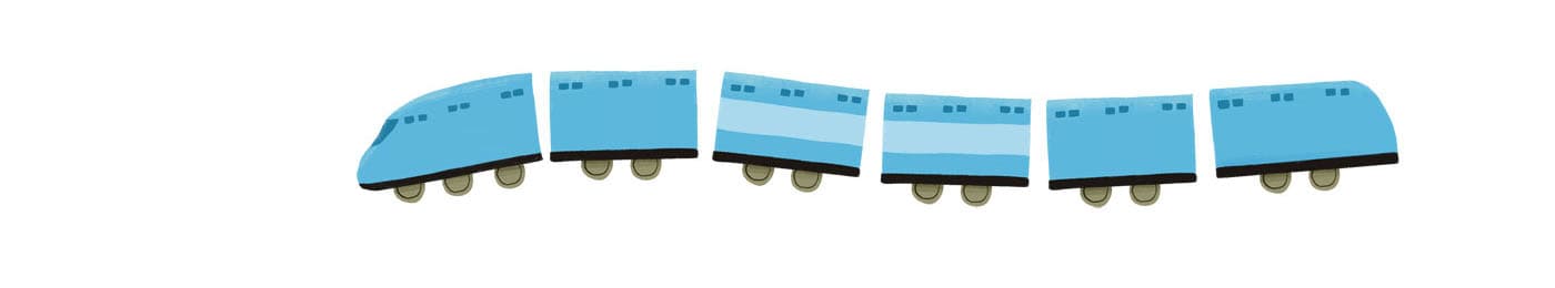 Illustration of a train