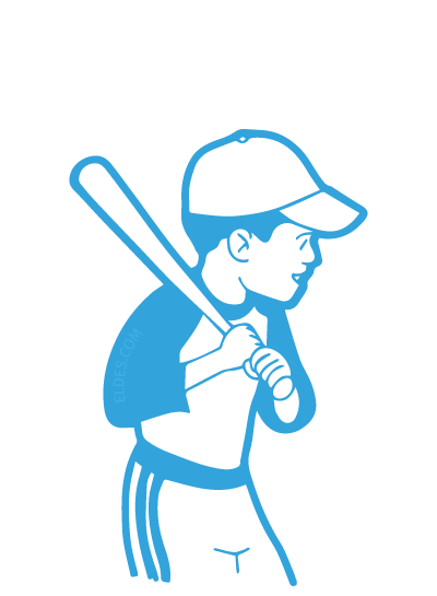 Illustration of hitter